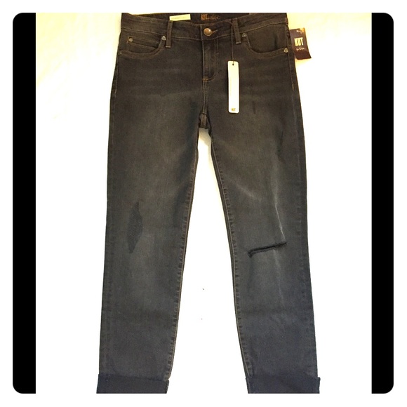 KFTK Catherine Boyfriend Distressed Jeans - Picture 3 of 6